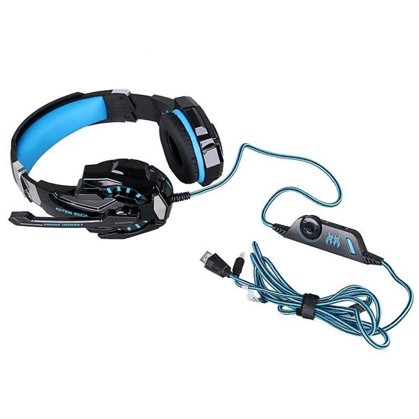 楽天市場】BroadLine ゲーミングヘッドセット G9000 BLUE | 価格比較