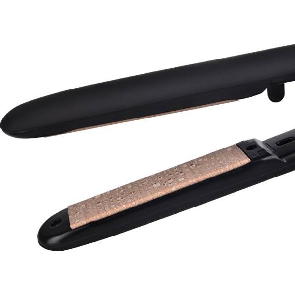KINLOU 絹女ストレートヘアアイロン ブラック　DS100 海外対応 KINUJO W-worldwide model-(キヌージョワールド)｜KINUJOの海外