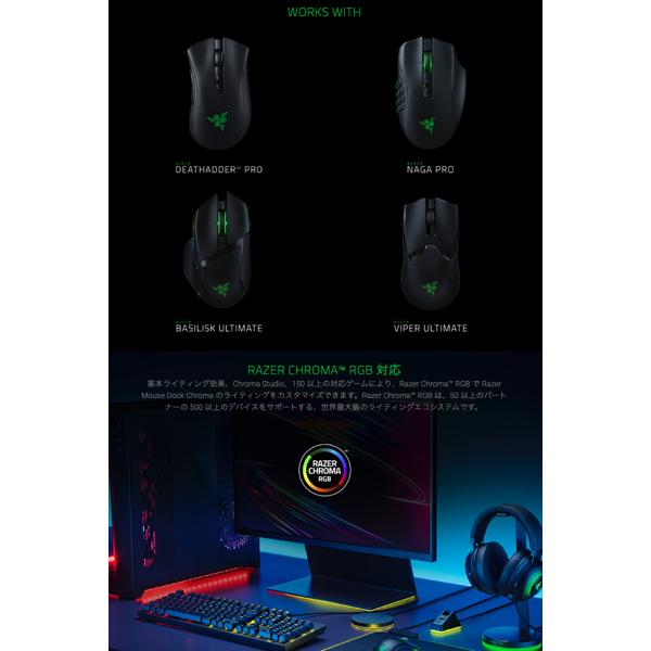 楽天市場】MSY Razer Naga Pro チャージングドックバンドル RZ01