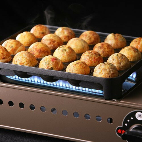 楽天市場】岩谷産業 イワタニ カセットガスたこ焼き器「スーパー炎たこ 