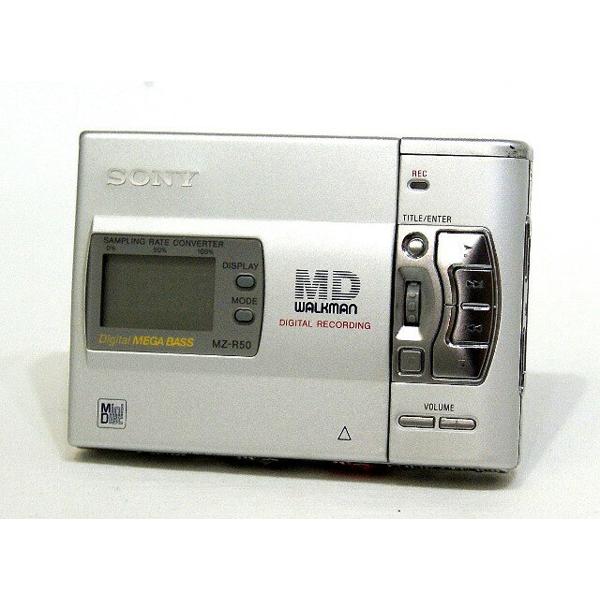 楽天市場】ソニーグループ SONY ポータブルMDプレーヤー MZ-R50