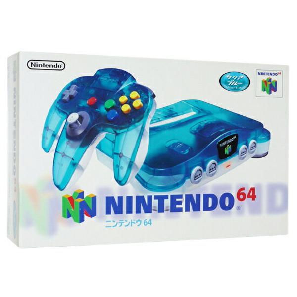 Nintendo NINTENDO 64 本体 クリアブルー