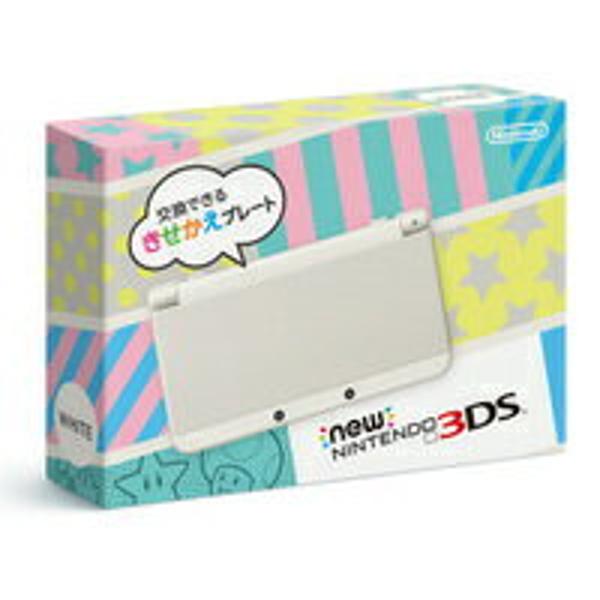 最新発見 任天堂3DS NEW ホワイト 着せ替えプレートジバニャン