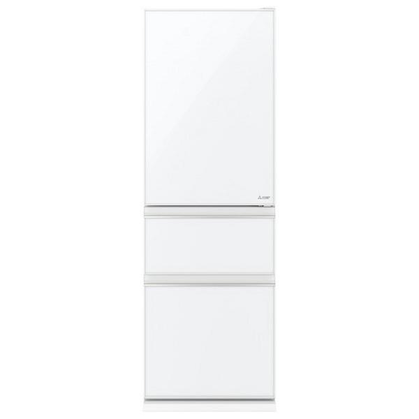 楽天市場】三菱電機 三菱 365L 3ドアノンフロン冷蔵庫 KuaL クリスタル