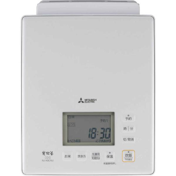 楽天市場】三菱電機 MITSUBISHI IHジャー炊飯器 NJ-XSC10J-W