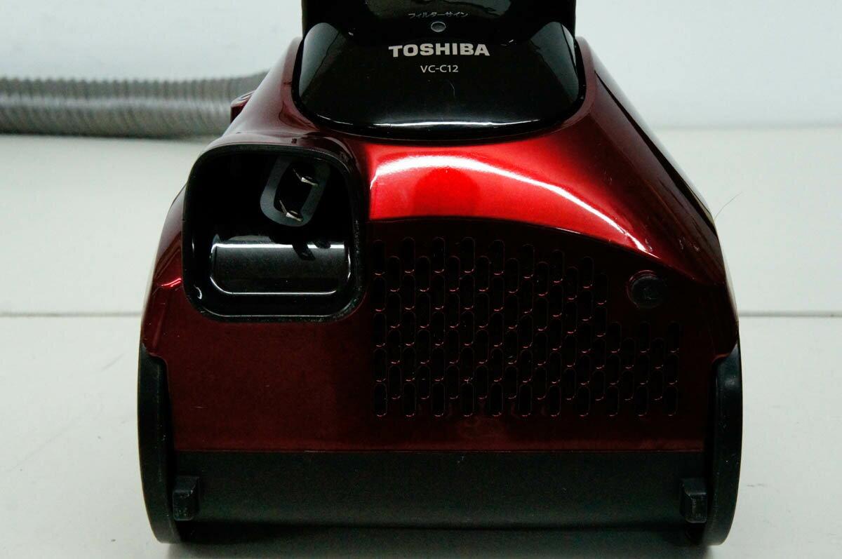 楽天市場】東芝 東芝 サイクロンクリーナー VC-C12(R) レッド