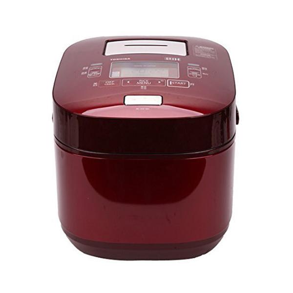 TOSHIBA RC-10VRN 炊飯器 赤 Amazon | 東芝 真空IHジャー炊飯器（5.5合炊き） シャインレッド