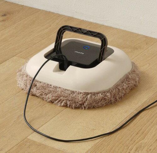 DM0002BK(ブラック) オートワイパー 床拭き掃除ロボット モップ付 繰り返し利用可 シー・シー・ピー 自動モップロボット掃除機 モーファ