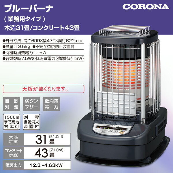 【手渡し限定】コロナ ブルーバーナ　GH-C12N 楽天市場】コロナ CORONA ニューブルーバーナ 石油ストーブ GH