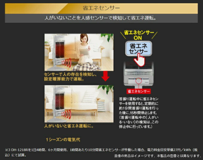 楽天市場】コロナ CORONA コアヒート 遠赤外線ヒーター CH-128R(W