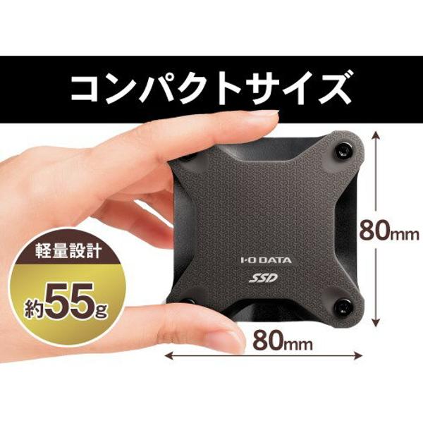 楽天市場】ハピネット I・O DATA PS4対応 外付けSSD HNSSD-480BK