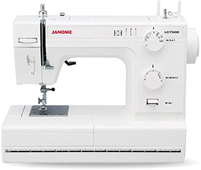 楽天市場】ジャノメ JANOME レザークラフト対応 電動ミシン LC7500 