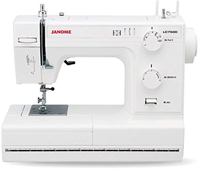 楽天市場】ジャノメ JANOME レザークラフト対応 電動ミシン LC7500