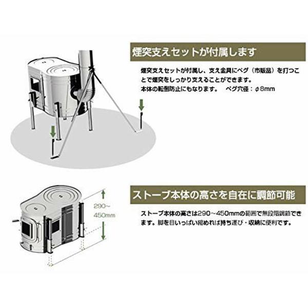 【楽天市場】ホンマ製作所 ステンレスストーブコンロセット APS