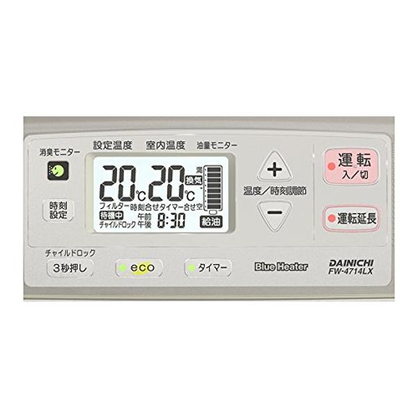 DAINICHI ダイニチ 石油ファンヒーター FW-4717SDR ホワイト DAINICHI ダイニチ 石油ファンヒーター FW-4717SDR ホワイト