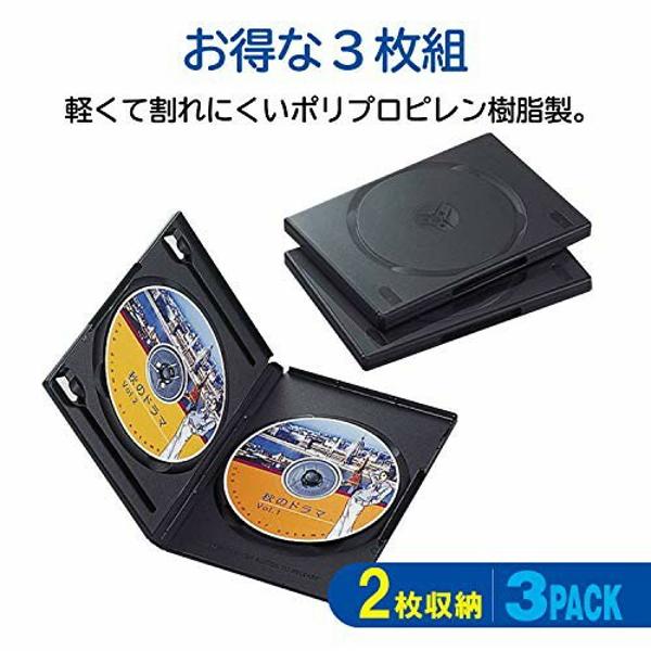 楽天市場】エレコム エレコム DVDトールケース CCD-DVD04BK(3コ入) | 価格比較 - 商品価格ナビ