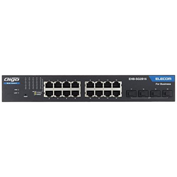 楽天市場】エレコム ELECOM スイッチングハブ 16ポート EHB-SG2B16
