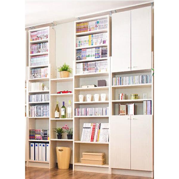 楽天市場】クロシオ 山五 SANGO 耐震突っ張り本棚 幅45 奥行19 | 価格