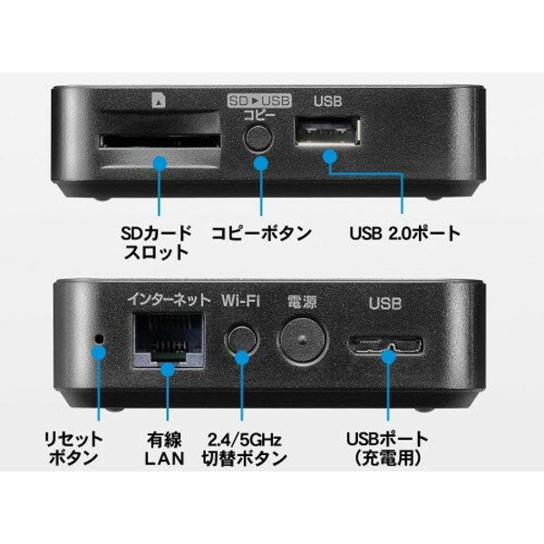 楽天市場】アイ・オー・データ機器 I O DATA ポケドラ Wi-Fiストレージ