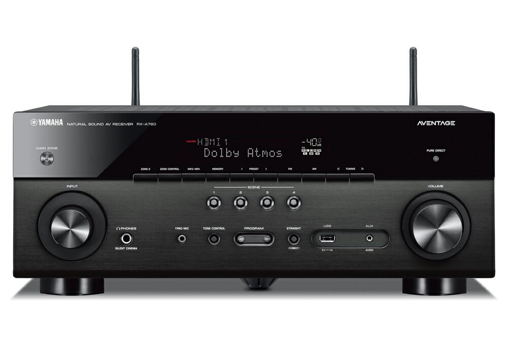 YAMAHA ヤマハ　RX-A780(B) AVアンプ ヤマハ ブランドページ ヤマハ | RX-A780 - AVアンプ - 概要