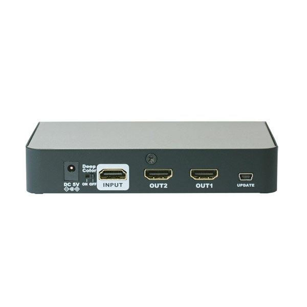 楽天市場】電波新聞社 マイコンソフト 解像度変換機能付HDMI2分配器
