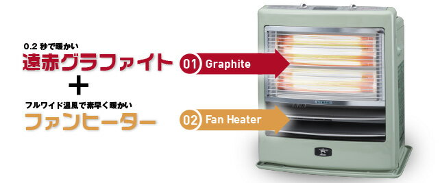 アラジン　グラファイトヒーター グラファイトフレームヒーター | Aladdin（アラジン）公式サイト