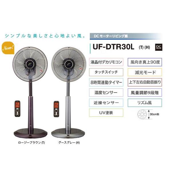 楽天市場】ユーイング ユーイング 扇風機 DCモーターリビング扇 UF-DTR30L(H) | 価格比較 - 商品価格ナビ