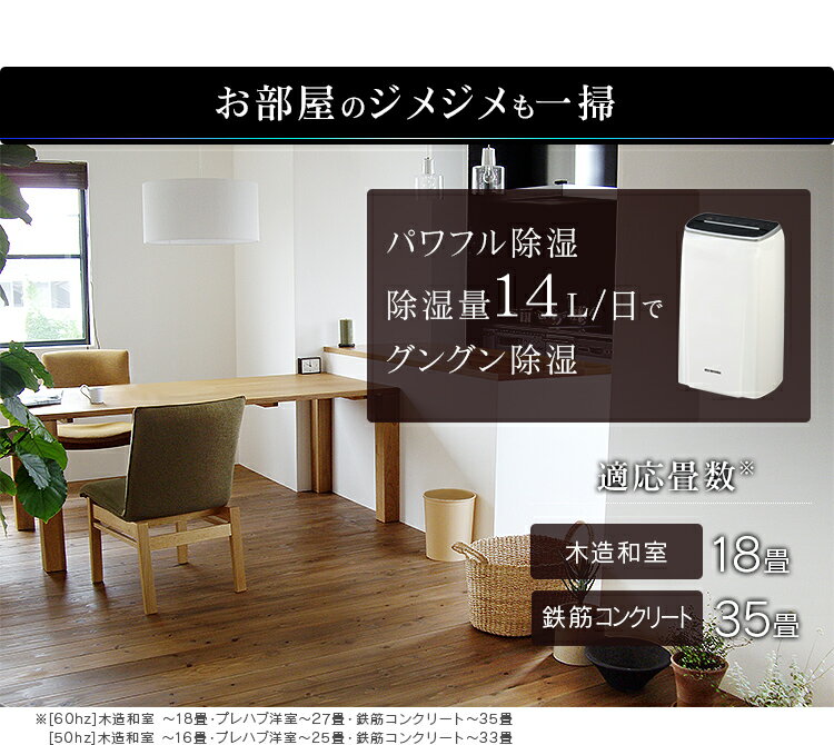 アイリスオーヤマコンプレッサー式衣類乾燥除湿機 IJC-H140 2021年製 楽天市場】アイリスオーヤマ IRIS 衣類乾燥除湿機