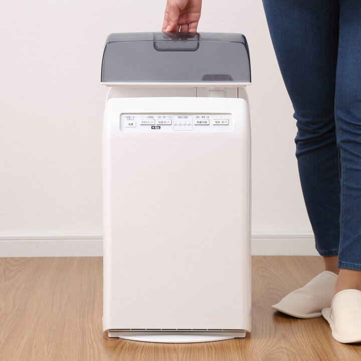 IRIS OHYAMA HXF-B25 加湿空気清浄機 ホワイト IRIS OHYAMA 空気清浄機 加湿器 25畳 加湿 花粉 花粉対策