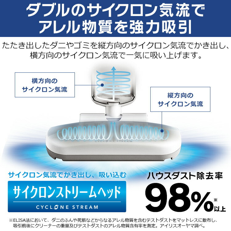 楽天市場】アイリスオーヤマ IRIS 強力ふとんクリーナー IC-FAC3