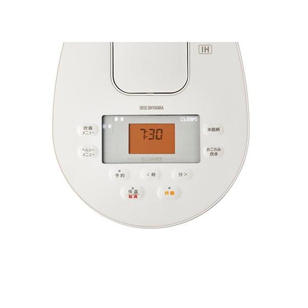 2023年製 IRIS RC-IL30-W IHジャー炊飯器 ホワイト 3合炊き IRIS OHYAMA IHジャー炊飯器 アイリスオーヤマ 3合 RC-IL30-W