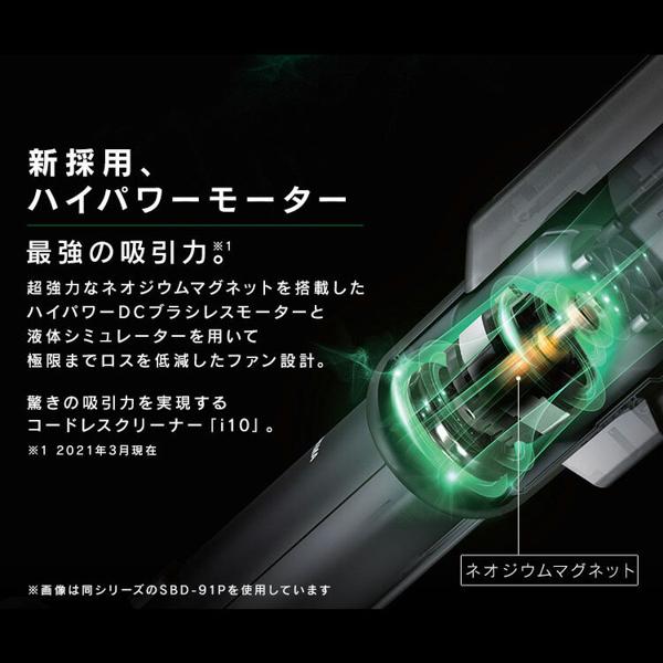 楽天市場】アイリスオーヤマ IRIS スティッククリーナー SBD-92P-S
