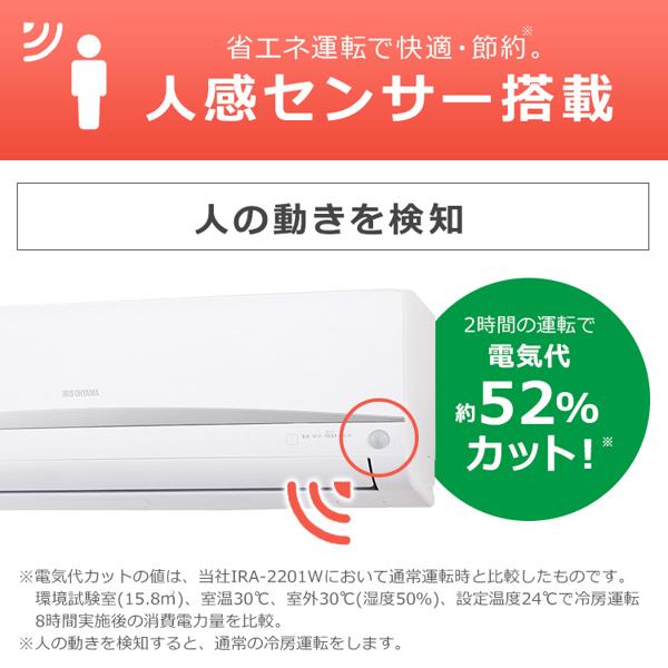 楽天市場】アイリスオーヤマ アイリスオーヤマ ルームエアコン 2.2kW
