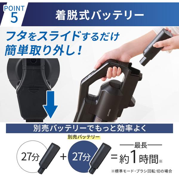 楽天市場】アイリスオーヤマ IRIS 充電式サイクロンスティック