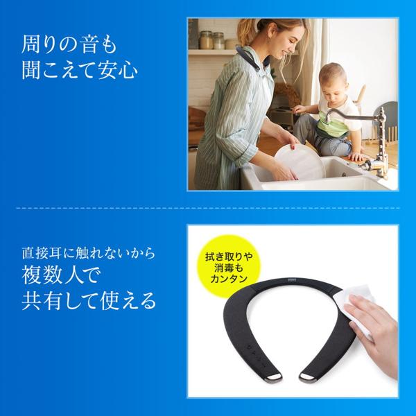 ネックスピーカー ウェアラブルスピーカー Bluetooth5.0 aptX-HD