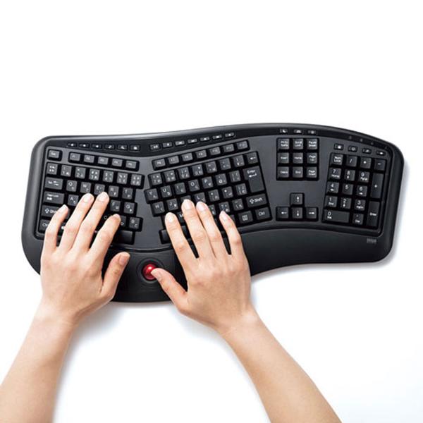 楽天市場】サンワサプライ サンワサプライ エルゴノミクスキーボード