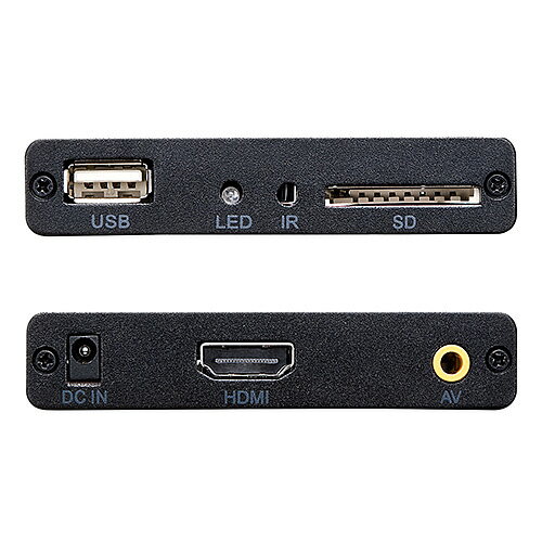 サンワサプライ メディアプレーヤー　SDカード/USBメモリ対応 楽天市場】サンワサプライ メディアプレーヤー MP4FLVMOV対応