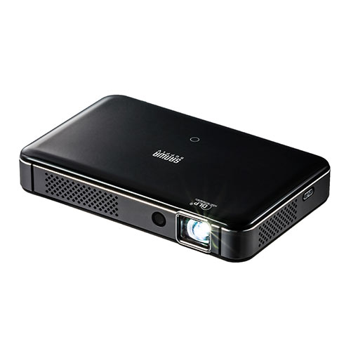 楽天市場】サンワサプライ モバイルプロジェクター 400ルーメン 小型