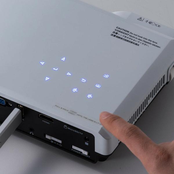 楽天市場】サンワサプライ プロジェクター 小型 500ルーメン HDMI 400