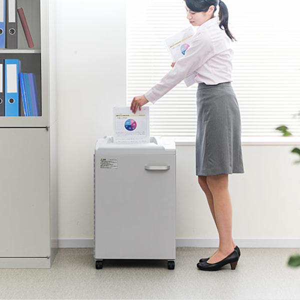 楽天市場】サンワサプライ サンワダイレクト 電動シュレッダー 業務用