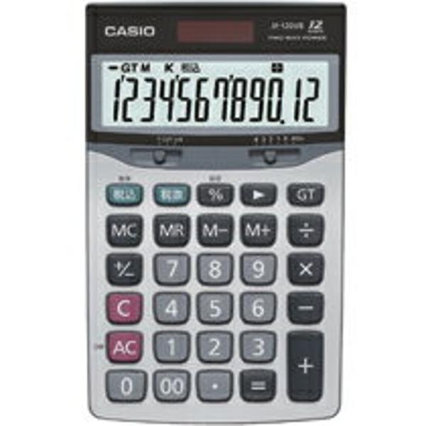 【楽天市場】カシオ計算機 CASIO 卓上タイプ 12桁 電卓 JF-120VB