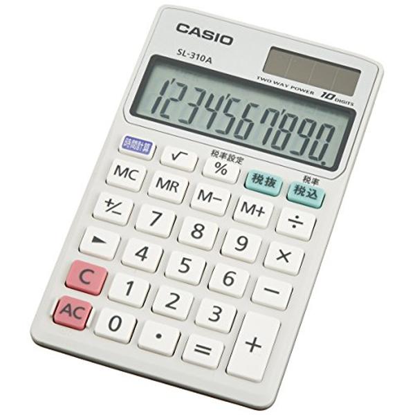 楽天市場】カシオ計算機 カシオ 電卓SL-310A(1台) | 価格比較 - 商品