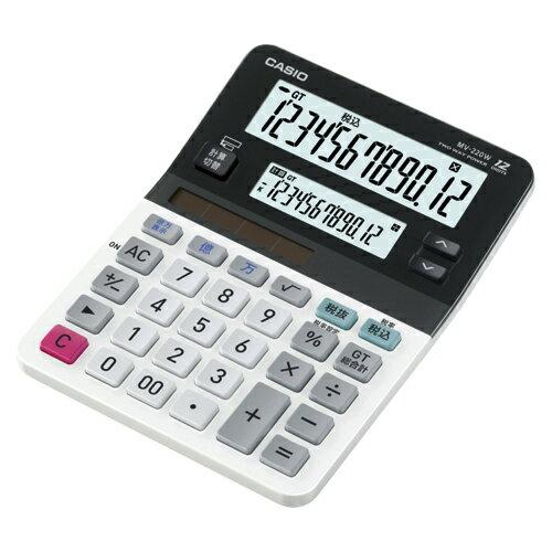 楽天市場】カシオ計算機 カシオ 電卓MV-220W(1台) | 価格比較 - 商品 