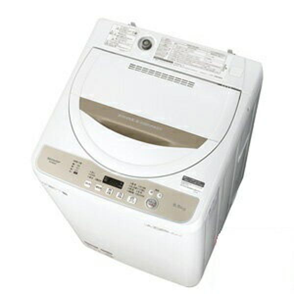 【楽天市場】シャープ es-g55uc-n シャープ 全自動洗濯機 ゴールド 
