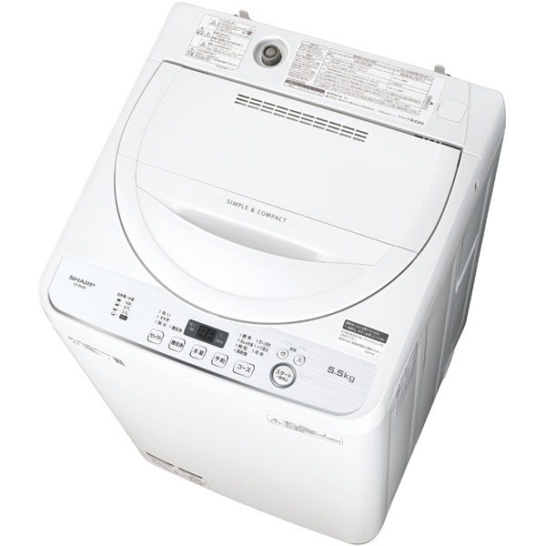 楽天市場】シャープ SHARP 全自動洗濯機 ES-GE5D-W | 価格比較 - 商品 