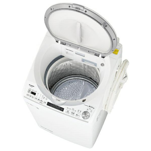 【楽天市場】シャープ SHARP 縦型洗濯乾燥機 ES-TX8E-W | 価格