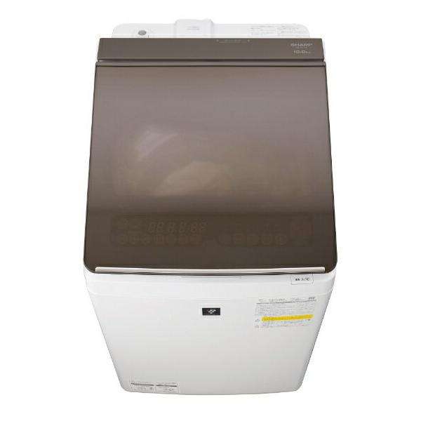 楽天市場】シャープ SHARP 縦型洗濯乾燥機 ES-PT10F-T | 価格比較 