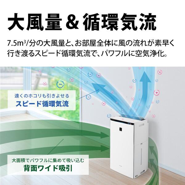 楽天市場】シャープ SHARP 加湿空気清浄機 KI-PX75-W | 価格比較