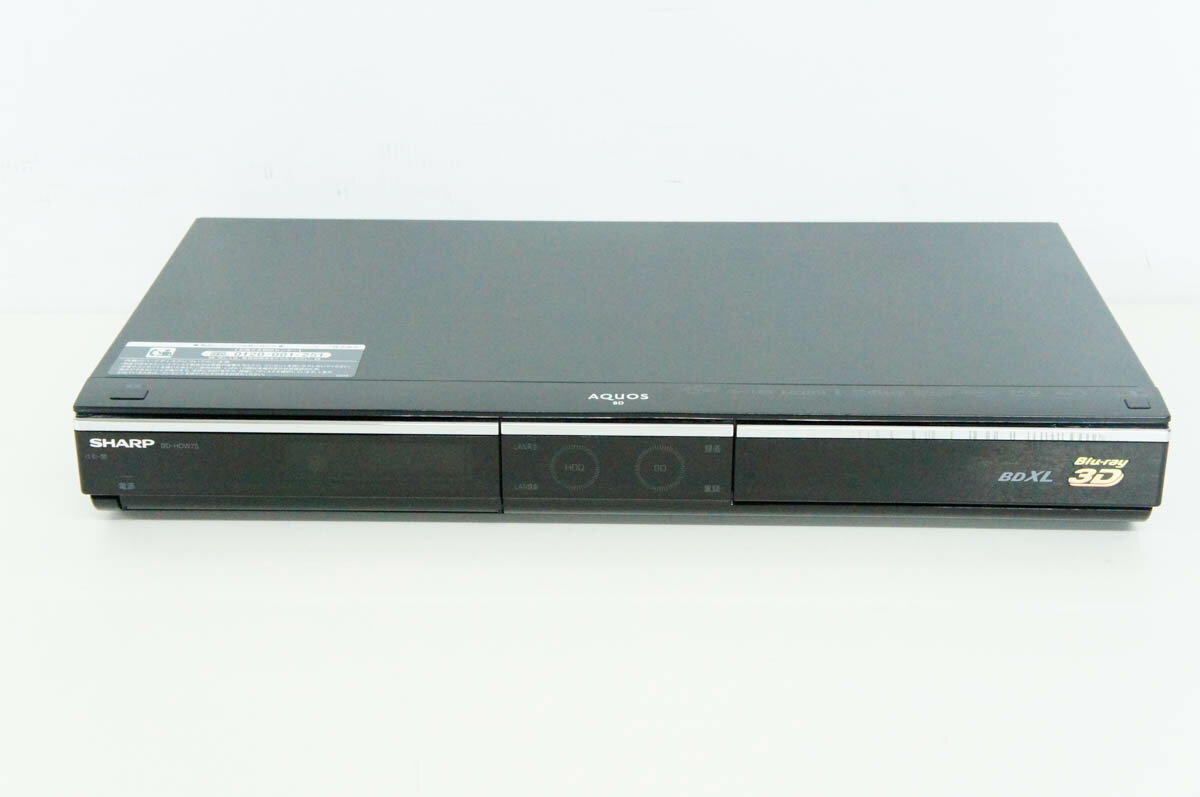 格安SALEスタート】 BD-HDW75 ブルーレイレコーダー SHARP 500GB d958 