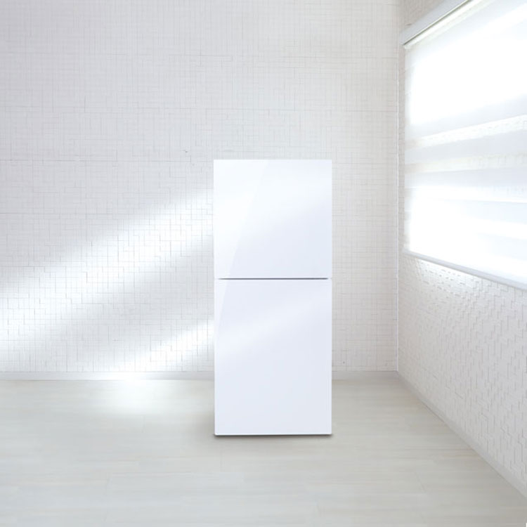 本日掲載終了！2ドア冷凍冷蔵庫 ハーフ&ハーフ ツインバード HR-E915PW 楽天市場】ツインバード TWINBIRD 2ドア冷凍冷蔵庫 ハーフ